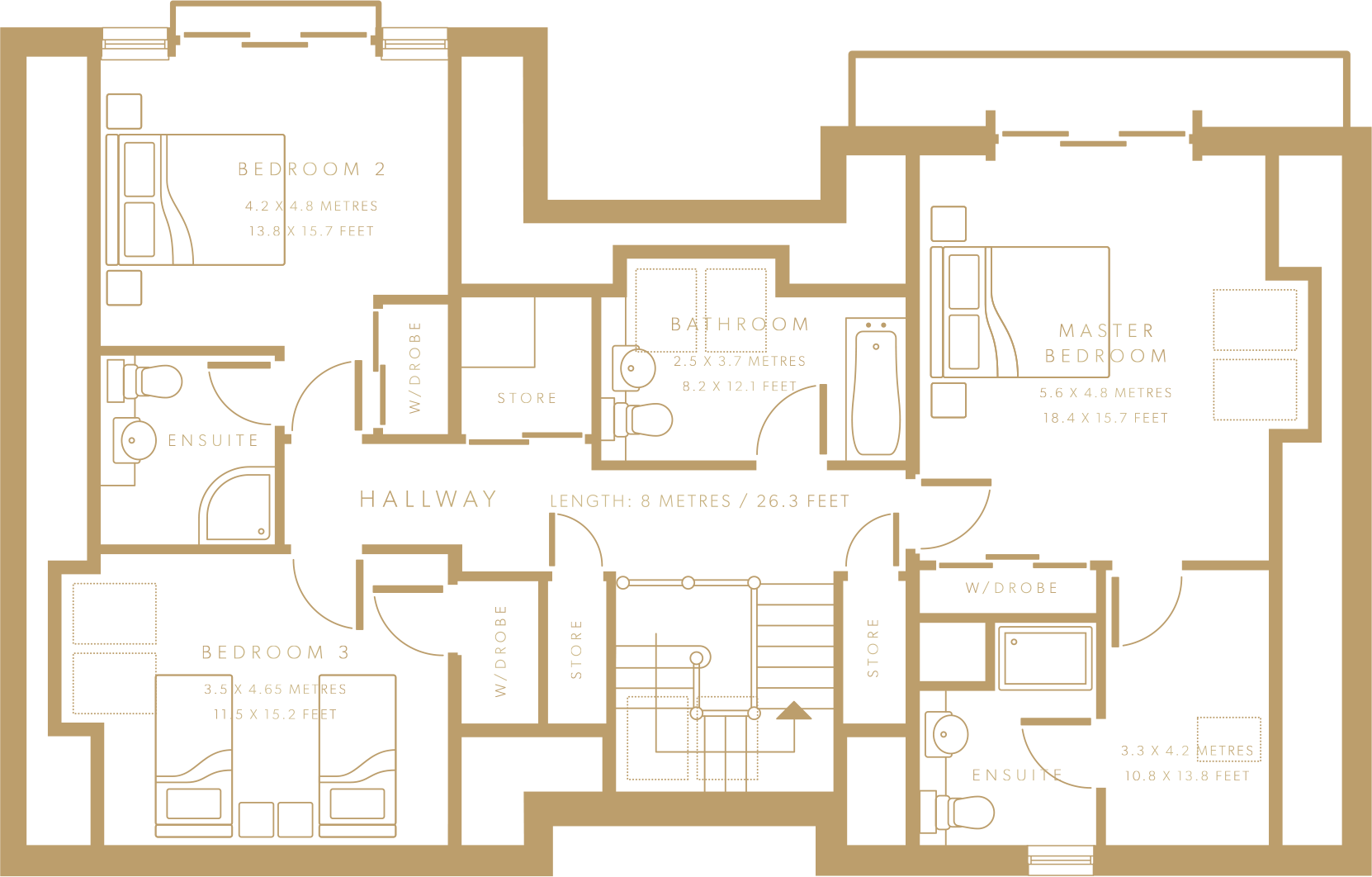 Upper Floor Plan